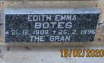 BOTES Edith Emma 1908-1996