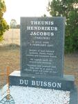 BUISSON Theunis Hendrikus Jacobus, du 1939-2007