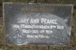 PEARCE Mary Ann nee THICKETT 1858-1927