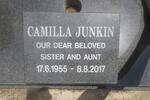JUNKIN Camilla 1955-2017