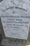WALKER Winifred Frances -1913