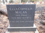 MALAN Ella Cornelia nee ROOS 1903-1973