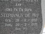 WIT Stephanus, de 1892-1970