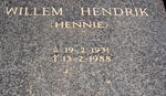 PRETORIUS Willem Hendrik 1931-1988