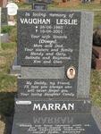 MARRAN Vaughan Leslie 1960-2001