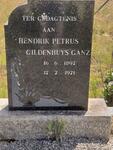 GANZ Hendrik Petrus Gildenhuys 1897-1971
