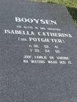 BOOYSEN Isabella Catharina nee POTGIETER 1941-1995
