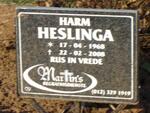 HESLINGA Harm 1968-2008