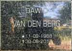 BERG Dawid, van den 1968-2011