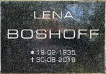 BOSHOFF Lena 1935-2019