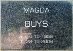 BUYS Magda 1958-2006