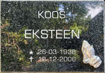 EKSTEEN Koos 1938-2006
