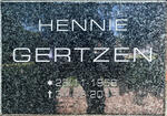 GERTZEN Hennie 1958-2013