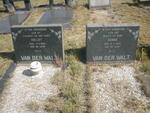 WALT Roeloff, van der -1966 & Sannie -1984 