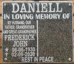 DANIELL Frederick John 1930-2020