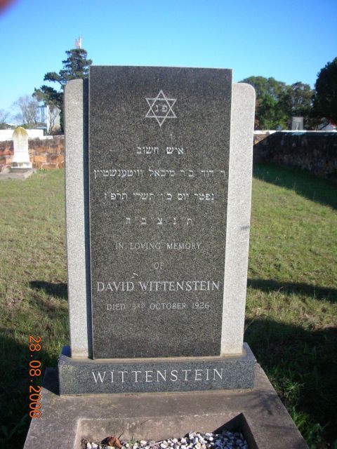 WITTENSTEIN David -1926