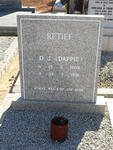 RETIEF D.J. 1908-1991