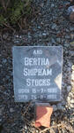 STOCKS George Lawrence 1894-1947 & Bertha SHIPHAM 1895-1988