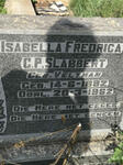 SLABBERT Isabella Fredrica C.P. nee VELTMAN 1882-1962