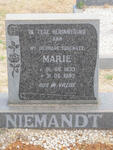 NIEMANDT Marie 1933-1993