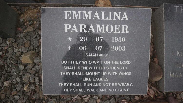 PARAMOER Emmalina 1930-2003