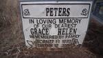 PETERS Grace Helen 1973-2009