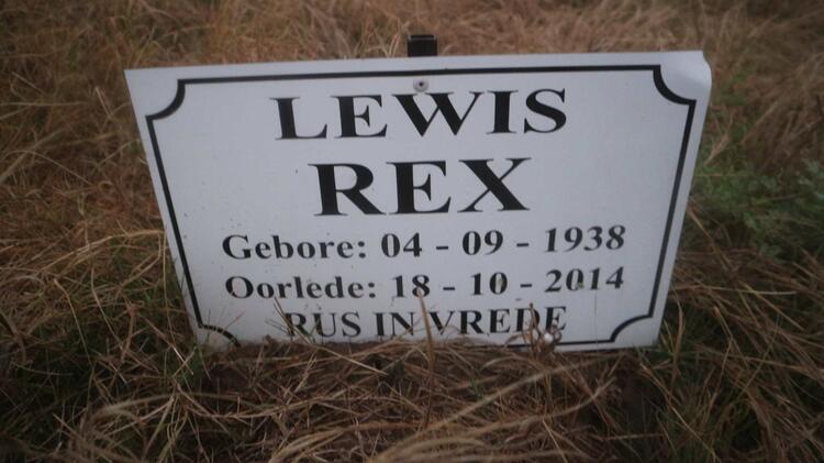 REX Lewis 1938-2014
