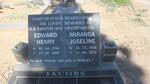 JACOBS Edward Henry 1936-2009 & Miranda Joseline 1933-2012