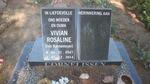 CORNELISSEN Vivian Rosaline nee KANNEMEYER 1947-2014