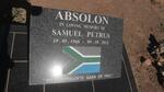 ABSOLON Samuel Petrus 1960-2012