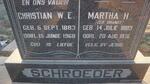 SCHROEDER Christian W.E. 1883-1968 & Martha H. BRANDT 1889-1976