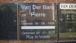 BANK Pierre, van der 1956-2018