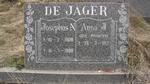 JAGER Josephus N., de 1908-1988 & Anna J. POTGIETER 1912-