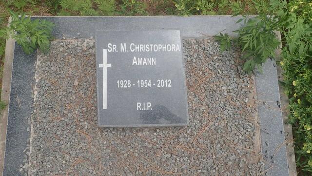 AMANN Christophora 1928-2012