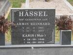 HASSEL Armin Reinhard 1945-2003 & Karin MUIR 1948-2018
