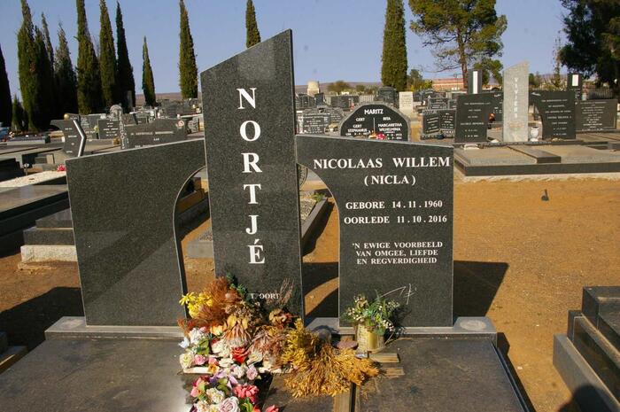 NORTJÉ Nicolaas Willem 1960-2016