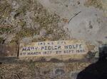 WOLFE Mary Pegler 1877-1965