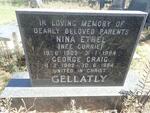 GELLATLY George Craig 1902-1984 & Nina Ethel CURRIE 1903-1984