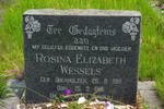 WESSELS Rosina Elizabeth nee OBERHOLZER 1918-19?5