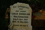 HOLTZHAUSEN Lukas Cornelius 1857-1937