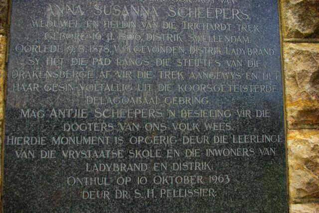 SCHEEPERS Anna Susanna 1806-1878