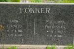 FOKKER Dirk Cornelius 1904-1968 & Wilhelmina Pieternalla 1907-1994