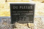 PLESSIS Gideon Stephanus, du 1912-1990