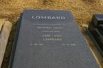 LOMBARD Jan Vos 1911-1996