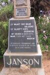 JANSON Anna E.G. 1891-1950