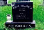 VERMEULEN Miriam Elizabeth nee DU PLESSIS 1912-1988