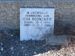 BOONZAIER Izak 1944-1996