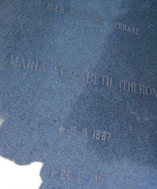 TOIT Maria Elizabeth, du nee THERON 1887-1967