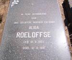 ROELOFFSE Alida 1907-1991