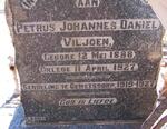 VILJOEN Petrus Johannes Daniel 1888-1927